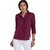 The Office Walk Smart Maroon With Pleats Shirt