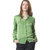 The Office Walk Ruffled Sleeve Green Shirt