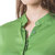 The Office Walk Ruffled Sleeve Green Shirt