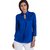 The Office Walk Blue Cotton Shirt