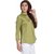 The Office Walk Green Cotton Shirt