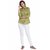 The Office Walk Green Cotton Shirt