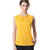 The Office Walk Yellow Top With Pearly Beads