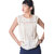 The Office Walk Soft Cotton Yellow Top With Lace