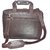Gens leather laptop bag. broun colour.