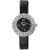 Oleva Ladies Leather Watch with Genuine Leather Strap OLW-16 BLACK