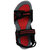 Sparx SS407 Black  Red Stylish Floater For Men