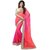 Designer Solid Fashion Georgette Sari