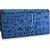 arpera rangoli cotton warli print clutch blue C11541-71A