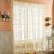 Geonature Beige Valentine Heart Curtain Set Of 2 Size 4x7 (GHC2-88)