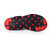Elligator Mens Black,Red Velcro Floaters
