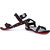 Elligator Mens Black,Red Velcro Floaters