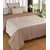 Geonature cotton Brown double badsheet with 2 pillow cover (G1BED-206)