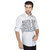 Seven Stitches Mens Cotton Print White Slim Fit Shirts