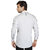 Seven Stitches Mens Cotton Print White Slim Fit Shirts