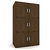 Housefull - Brad 6D Storage Cabinet Wenge