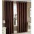 Geonature Brown Polyster Door Curtains Set Of 4 Size 4x7 (G4CR7F-114)