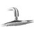 Hindware Rain Shower Square Rubit Cleaning System 220 mm - F160017CP