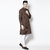 Even Brown Striped Mens A-Line Kurta (LK MMS890 BR01)