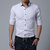 White Shirt  with black pattern design