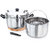 Rice Cooker Induction Friendly Stainless Steel Copper Bottom (0.75 Litres)