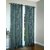 Rosara Wallace Polycotton Petrol Printed Eyelet Curtain Set Of 5