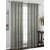 Rosara Erba Polyester Grey Woven Eyelet Curtain Set Of 8