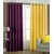 Geonature Multi Bamboo Polyster Door Curtains Set Of 4 Size 4x7 (G4CR7F-140)