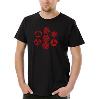 Craftees Mens Black Graphic Print Cotton Lycra Round Neck T-Shirt