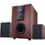 Iball Raaga Q9 Multimedia Speaker (Rosewood, 2.1 Channel)