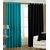 Geonature Multi Bamboo Polyster Door Curtains Set Of 4 Size 4x7 (G4CR7F-144)