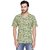 SBA Green And Yellow Color Printed Casual Shirt