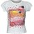 Jazzup White Cotton Round Neck T-shirt
