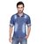 SBA Blue Color Denim Casual Mens Shirt