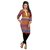 Janasya Multicolor Batik Print Crepe Stitched Kurti