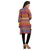Janasya Multicolor Batik Print Crepe Stitched Kurti