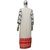 Rumourss A-Line White Cotton Printed Long Slim Fit Kurtas For Women