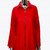 Rumourss A-Line Red Cotton Plain Long Slim Fit Kurtas For Women
