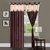 Geonature Brown 4 U Polyster Door Curtains Set Of 4 Size 4x7 (A-4C7F55)