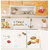 Vinyl Kitchen Cabinet Decor Fruits Food Burger And Drinks Wall Sticker