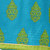 Khushali Embroidered Cotton Dress Material (Sky Blue,Parrot Green)