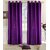 Geonature Purple polyster Eyelet Door Curtains Set Of 6 Size 4X7 (G6CR7F-134)