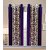 Geonature Purple Kolavery polyster Eyelet Door Curtains Set Of 6 Size 4X7 (G6CR7F-165)