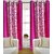 Geonature Pink Kolavery polyster Eyelet Door Curtains Set Of 6 Size 4X7 (G6CR7F-185)