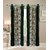 Geonature Green Kolavery polyster Eyelet Door Curtains Set Of 6 Size 4X7 (G6CR7F-191)