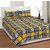 Geonature Multi Poly-Cotton Double Bed sheet with 2 pillow cover (GBEDSHEET1)