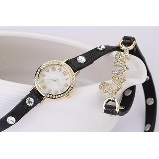 Women Love Wadding Black Beauty Girls Watches