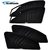 hyundai elite i20 (2015-2016) -SkyWheels UV Magnetic Car Sunshades With Zipper-Set Of 4
