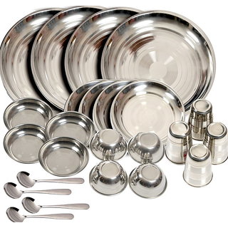 Buy Kitchen Pro Stainless Steel Dinner Set Of 24 Pcs(KP DS 24 KPRO ...