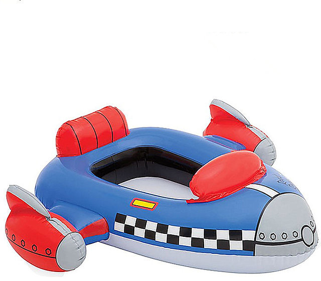 Buy Intex 59380 Kids Inflatable Swim Pool Water Float Rocket Jet Shape ...